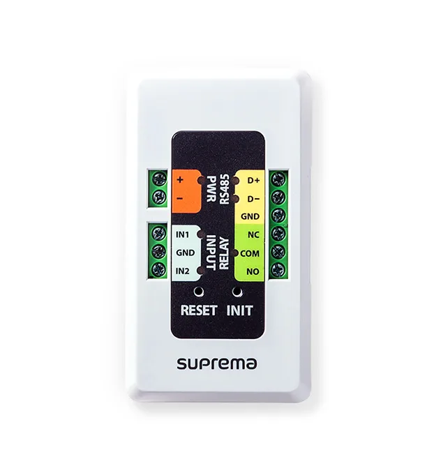 Suprema Secure I/O 2 (SIO2) Suprema Secure I/O 2 SIO2 access control module